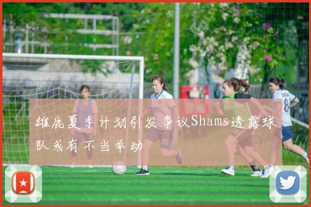 雄鹿夏季计划引发争议Shams透露球队或有不当举动